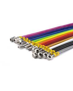 BMW R850R 1999-2007 Standard Replacement Brake Lines HEL Stainless Steel Braided