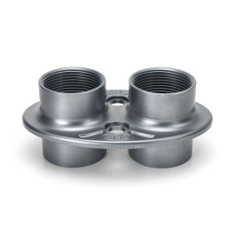 AN16 AN20 Twin Bulkhead Firewall Pass Through Connector AN16 AN20 Twin Bulkhead Firewall Pass Through Connector