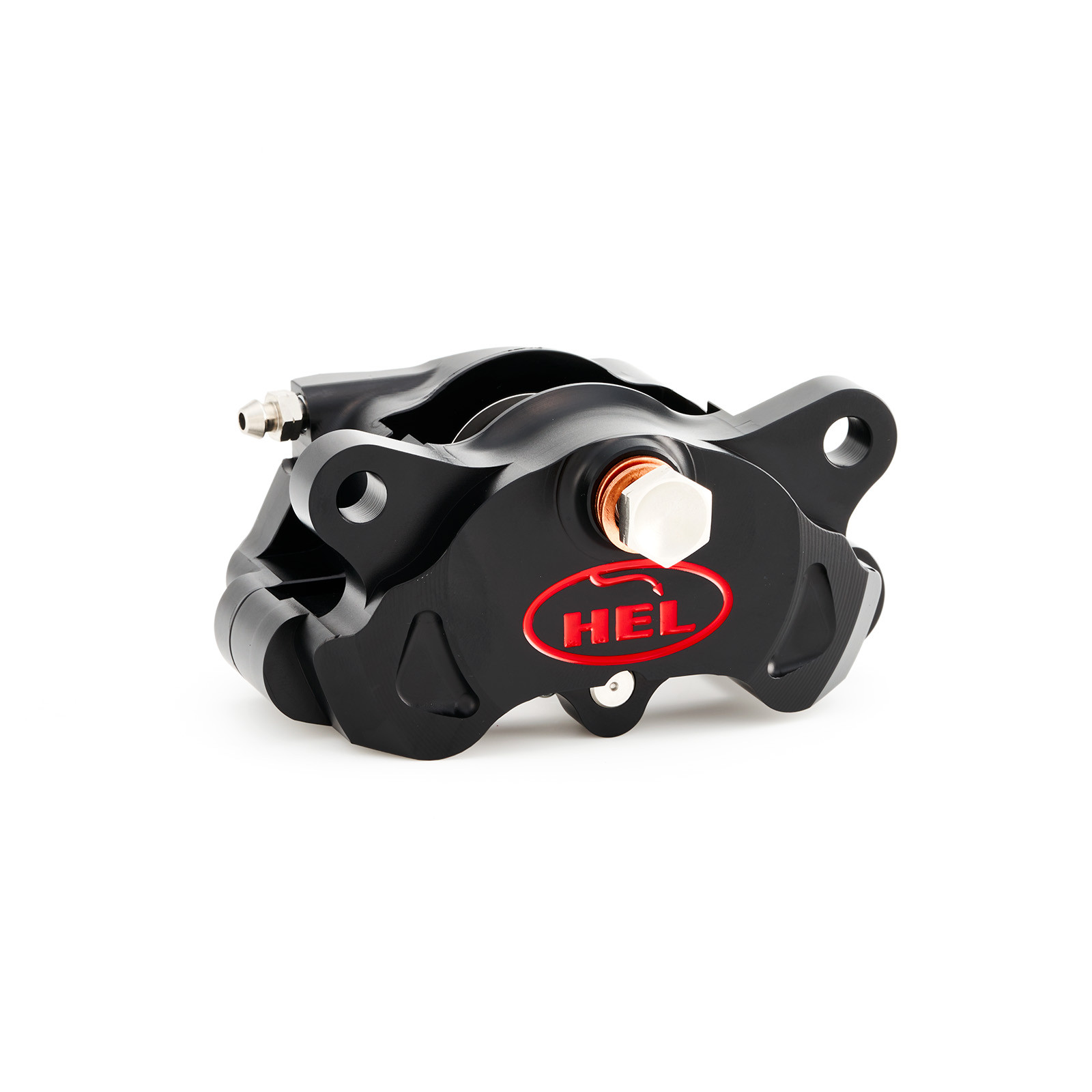 Brembo GP4-RX Billet Radial Brake Caliper Kit With Pads - Nickel Finis